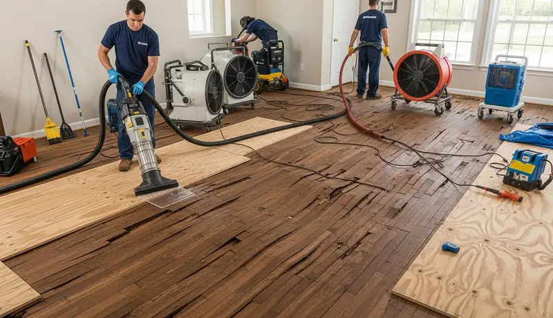 Hardwood Floor Water Damage Restoration in Arden Arcade, CA in Arden Arcade, CA