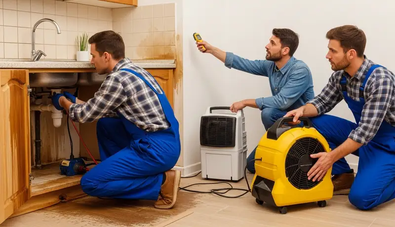 Water Damage Repair After Pipe Leak in Arden Arcade, CA in Arden Arcade, CA